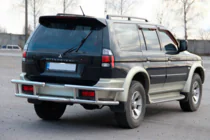 Mitsubishi Pajero Sport 1996–2007 Zadní ochranný rám AK-Special (nerez) fotografie 3