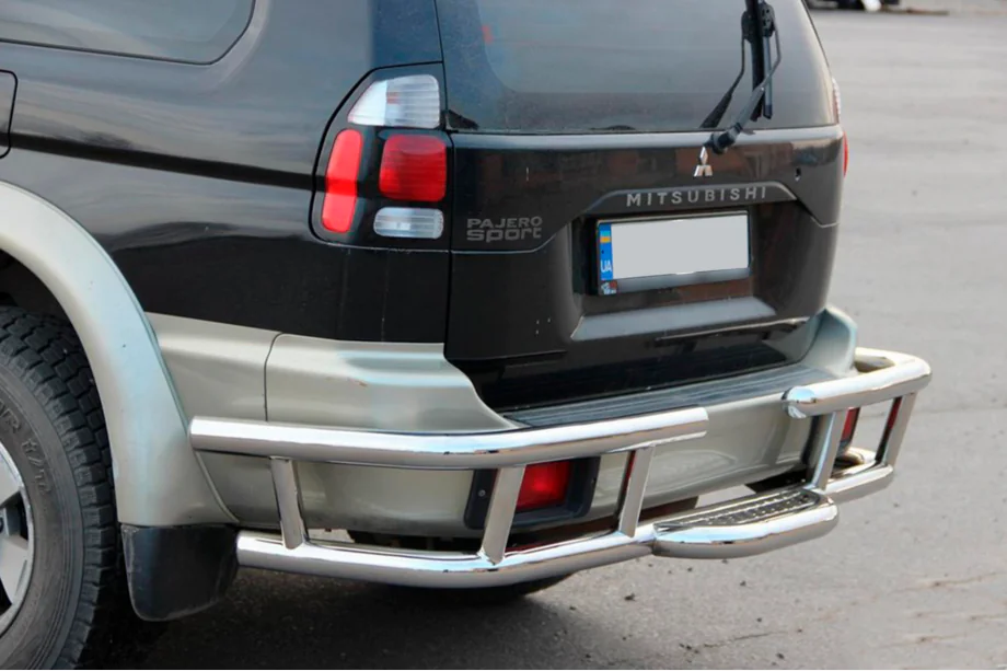 Mitsubishi Pajero Sport 1996–2007 Zadní ochranný rám AK-Special (nerez) Image