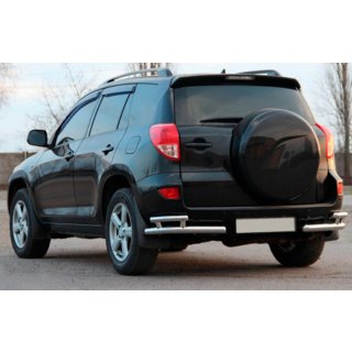 Zadní rohy AK003-double (2 ks, nerez) Toyota Rav 4 2006–2013 fotografie 3