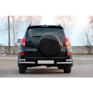 Zadní rohy AK003-double (2 ks, nerez) Toyota Rav 4 2006–2013 fotografie 2