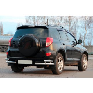 Zadní rohy AK003-double (2 ks, nerez) Toyota Rav 4 2006–2013 fotografie 1