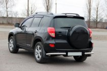 Toyota Rav 4 2006–2013 Zadní rohy AK003 (2 ks, nerez) fotografie 5