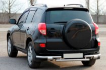 Toyota Rav 4 2006–2013 Zadní ochranný rám AK005-2 (2 ks, nerez) fotografie 1