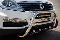 SsangYong Rexton I 2001–2017 Přední ochranný rám (bullbar) WT004 (nerez) fotografie 2