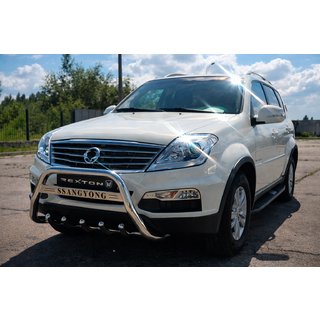 Přední ochranný rám (bullbar) WT004 (nerez)