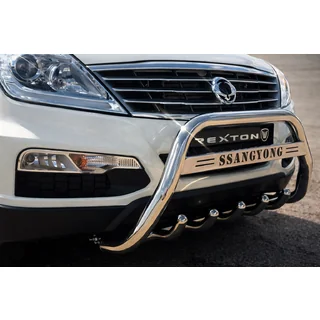 Přední ochranný rám (bullbar) WT004 (nerez) fotografie 2