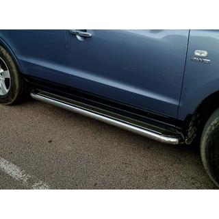 Boční nášlapy Premium (2 ks, nerez) Hyundai Santa Fe 2 2006–2012 fotografie 1