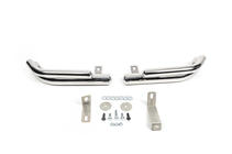 Hyundai Santa Fe 2 2006–2012 Zadní dvojité rohové oblouky AK003-Подвійний (nerez) fotografie 2