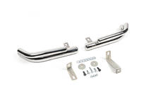 Hyundai Santa Fe 2 2006–2012 Zadní dvojité rohové oblouky AK003-Подвійний (nerez) fotografie 1