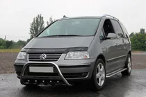 Volkswagen Sharan 1995–2010 Přední ochranný rám (bullbar) WT004 (nerez) fotografie 1