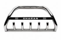 Volkswagen Sharan 1995–2010 Přední ochranný rám (bullbar) WT004 (nerez) 60 mm fotografie 4