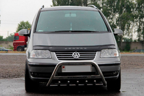 Volkswagen Sharan 1995–2010 Přední ochranný rám (bullbar) WT004 (nerez) 60 mm fotografie 3