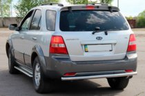 Kia Sorento I BL 2002–2009 Zadní ochranný oblouk AK002 (nerez) fotografie 3