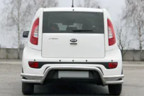 Kia Soul II 2013–2018 Zadní ochranný oblouk AK007-2 (nerez) fotografie 1