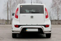 Kia Soul II 2013–2018 Zadní ochranný oblouk AK007-2 (nerez) fotografie 3
