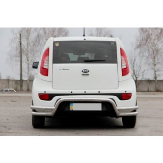 Zadní ochranný oblouk AK007-2 (nerez) Kia Soul II 2013–2018 fotografie 3