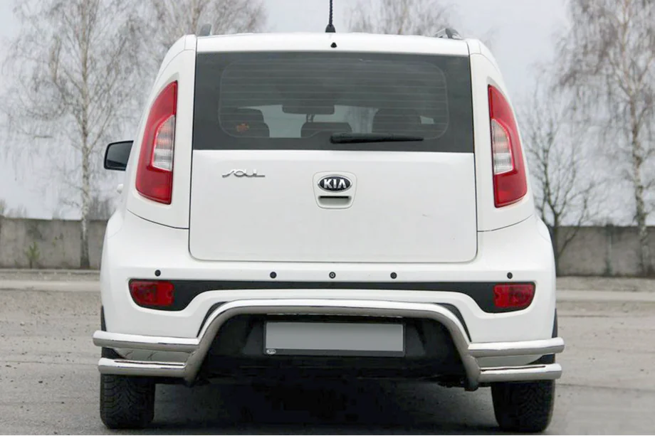 Kia Soul II 2013–2018 Zadní ochranný oblouk AK007-2 (nerez) Image