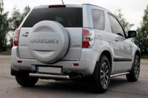 Suzuki Grand Vitara 2005–2017 Zadní ochranný rám AK002 (nerez) fotografie 4
