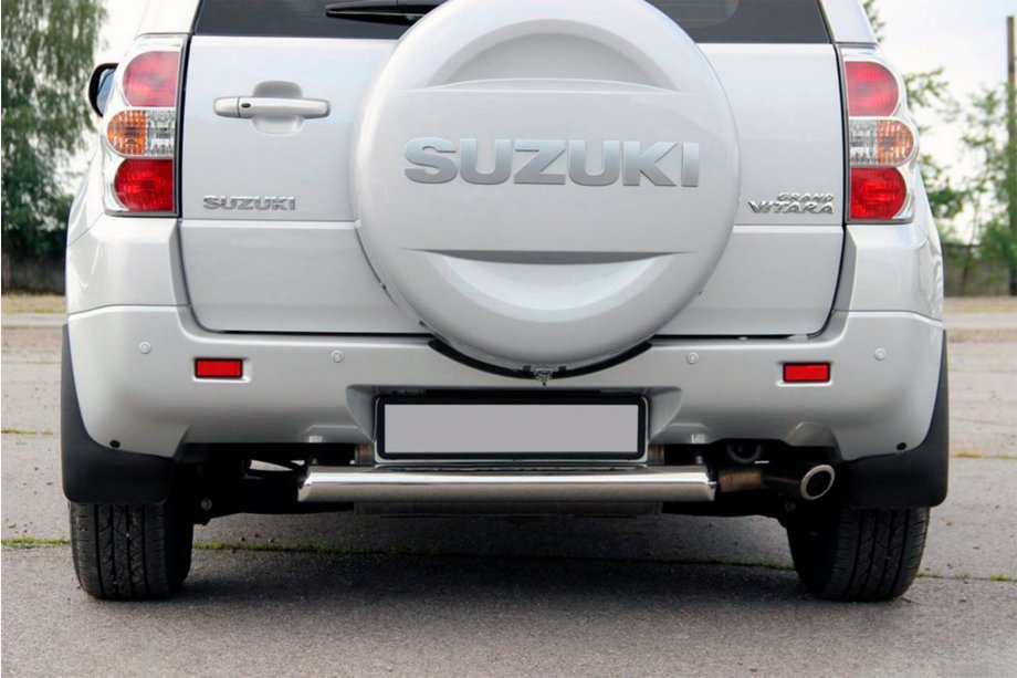 Suzuki Grand Vitara 2005–2017 Zadní ochranný rám AK002 (nerez) Image