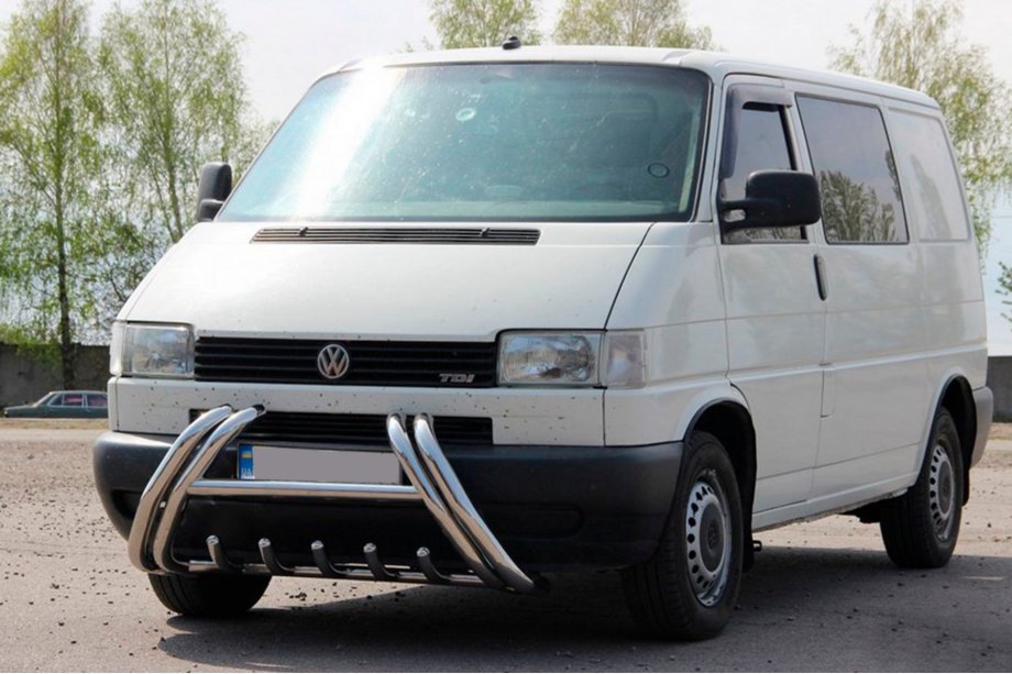 Volkswagen T4 Caravelle/Multivan 1990–2003 Nerezový přední ochranný rám (bullbar) Kelebek WT011 Fotografie 3