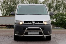 Volkswagen T5 2010–2015 Nerezový kenguru rám WT007ST fotografie 1