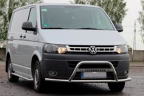 Volkswagen T5 2010–2015 Nerezový kenguru rám WT007ST fotografie 3
