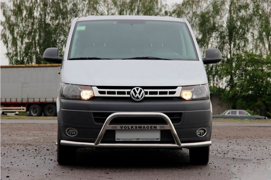 Volkswagen T5 2010–2015 Nerezový kenguru rám WT007ST Image
