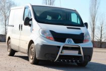 Nissan Primastar 2002–2014 Ochranný rám QT-Spec (nerez) fotografie 2