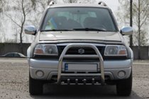 Suzuki Vitara 1998–2006 Nerezový přední ochranný rám QT007 fotografie 2