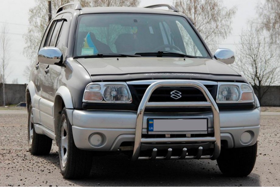 Suzuki Vitara 1998–2006 Nerezový přední ochranný rám QT007 Image