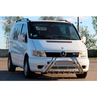 Přední ochranný rám (bullbar) Kelebek WT011 (nerez) fotografie 2