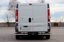 Nissan Primastar 2002–2014 Zadní ochranný rám AK003-Plus-2 (nerez) fotografie 3