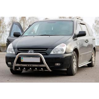Přední ochranný rám (bullbar) WT004 (nerez) fotografie 2