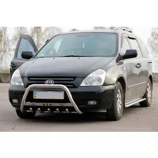 Přední ochranný rám (bullbar) WT004 (nerez) fotografie 2