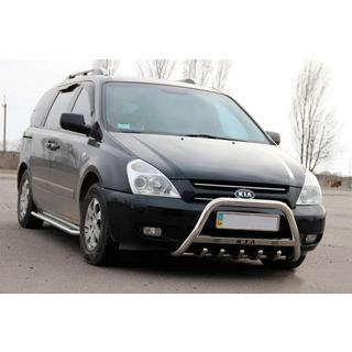 Přední ochranný rám (bullbar) WT004 (nerez) fotografie 3