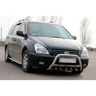 Přední ochranný rám (bullbar) WT004 (nerez) fotografie 3