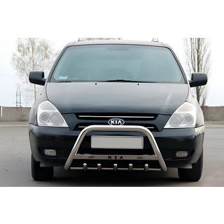 Přední ochranný rám (bullbar) WT004 (nerez) fotografie 1