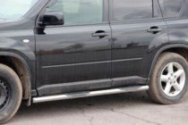 Nissan X-trail T31 2007–2014 Boční nerezové trubky BB002 (2 ks) fotografie 4