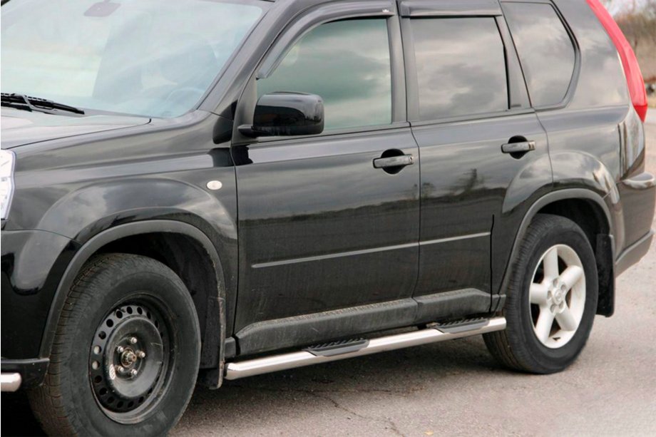 Nissan X-trail T31 2007–2014 Boční nerezové trubky BB002 (2 ks) Image