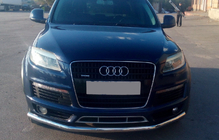 Audi Q7 2005–2015 Přední ochranný rám ST008 (nerez) Ø60 mm fotografie 1