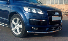 Audi Q7 2005–2015 Přední ochranný rám ST008 (nerez) Ø60 mm fotografie 3