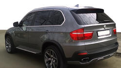 BMW X5 E70 2007–2013 Nástavec zadního nárazníku (2007-2010, k lakování) fotografie 1