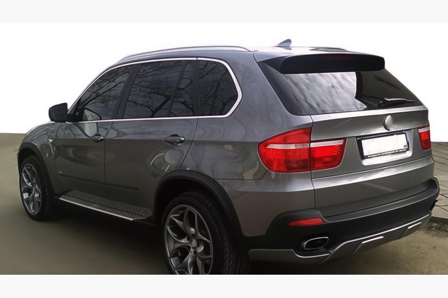 BMW X5 E70 2007–2013 Nástavec zadního nárazníku (2007-2010, k lakování) Image