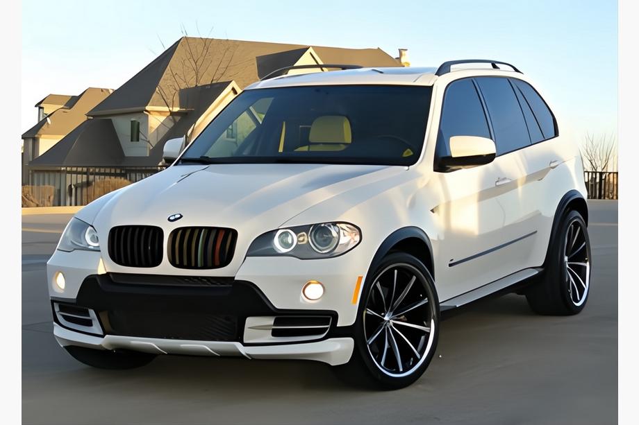 BMW X5 E70 2007–2013 Lišta předního nárazníku (pro 2007-2010 Base, k lakování) Image
