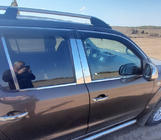Volkswagen Amarok 2010–2022 Okenní lišty (4 ks, nerez) OmsaLine – italská nerezová ocel fotografie 4
