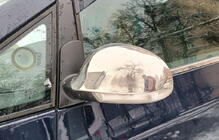 Volkswagen Sharan 1995–2010 Chromové kryty zrcátek 2004-2010 (2 ks, nerez) OmsaLine – italská nerezová ocel fotografie 3