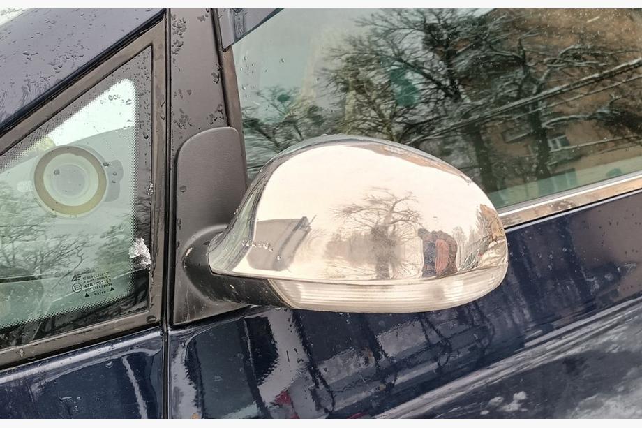 Volkswagen Sharan 1995–2010 Chromové kryty zrcátek 2004-2010 (2 ks, nerez) Fotografie 3