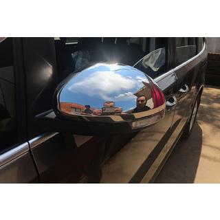Chromové kryty zpětných zrcátek (2 ks, nerez) Volkswagen Sharan 2010–2023 fotografie 4
