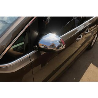 Chromové kryty zpětných zrcátek (2 ks, nerez) Volkswagen Sharan 2010–2023 fotografie 3