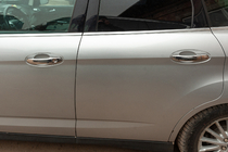 Ford C-Max/Grand C-Max 2010–2019 Chromové kryty klik dveří (4 ks, nerez) OmsaLine – italská nerezová ocel fotografie 4
